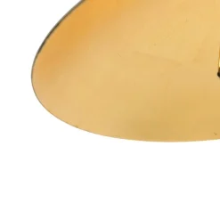 QAZQA Vintage Hängelampe schwarz mit Gold 60 cm - Emilienne Novo