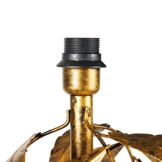 QAZQA Vintage Stehlampe Antik Gold 32 cm ohne Schirm - Linde