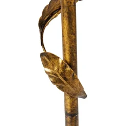 QAZQA Vintage Stehlampe Antik Gold 29 cm ohne Schirm - Linde