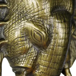 QAZQA Vintage Wandlampe gold - Elefant