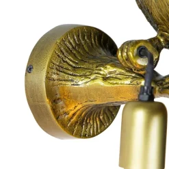 QAZQA Vintage Wandlampe Messing - Tucan