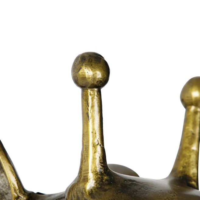 QAZQA Vintage Wandlampe Messing - Giraffe