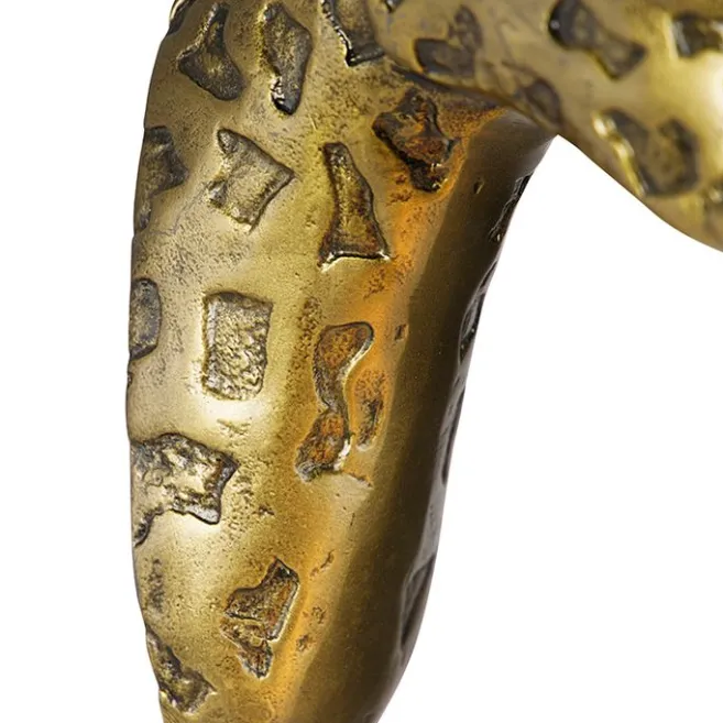 QAZQA Vintage Wandlampe Messing - Giraffe