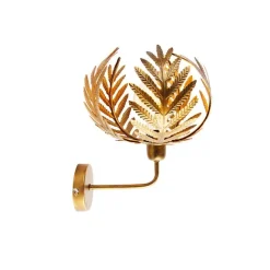 QAZQA Vintage Wandleuchte Gold - Botanica