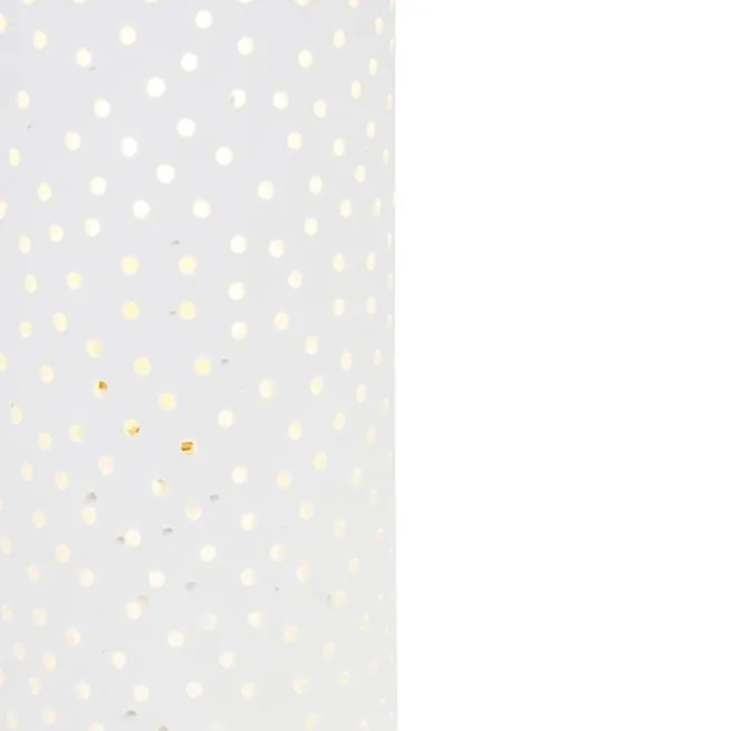 QAZQA Vintage zylinderförmige Wandleuchte weiß Gips - Mahou