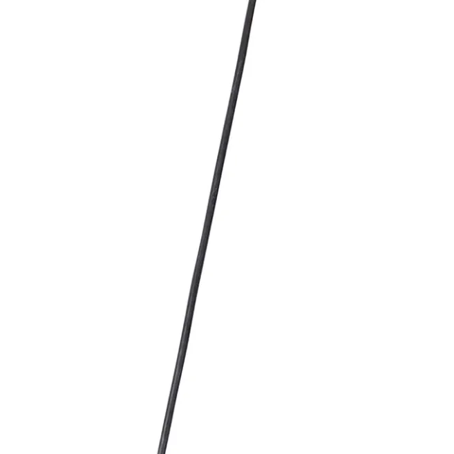 QAZQA Vintage-Hängelampe Gold Federn - Botanica