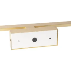 QAZQA Wandleuchte Messing 41,5 cm inkl. LED IP44 - Jerre