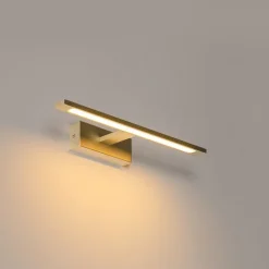 QAZQA Wandleuchte Messing 41,5 cm inkl. LED IP44 - Jerre