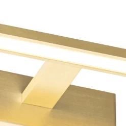 QAZQA Wandleuchte Messing 41,5 cm inkl. LED IP44 - Jerre