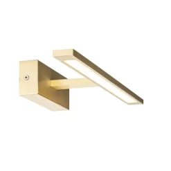 QAZQA Wandleuchte Messing 41,5 cm inkl. LED IP44 - Jerre