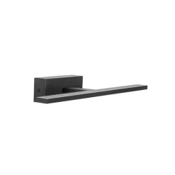 QAZQA Wandleuchte schwarz 41,5 cm inkl. LED IP44 - Jerre