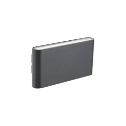 QAZQA Wandleuchte schwarz magnetisch inkl. LED wiederaufladbar - Batt