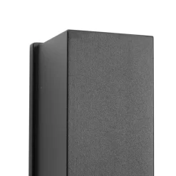 QAZQA Wandleuchte schwarz magnetisch inkl. LED wiederaufladbar - Sandy