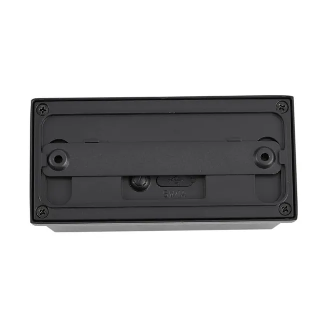 QAZQA Wandleuchte schwarz magnetisch inkl. LED wiederaufladbar - Sandy