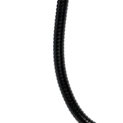 QAZQA Wandleuchte Schwarz mit Bronze-Samt-Schirm 18cm - Brescia