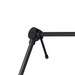 QAZQA Wandleuchte schwarz mit Veloursschirm grün 35 cm verstellbar - Blitz