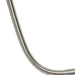 QAZQA Wandleuchte Stahl mit ovalem Samtschirm schwarz 25cm - Brescia Combi