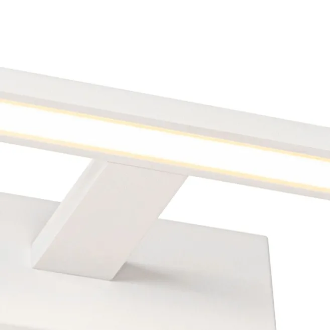 QAZQA Wandleuchte weiß 62 cm inkl. LED IP44 - Jerre