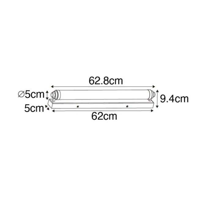 QAZQA Wandleuchte weiß mit gold inkl. LED 3-stufig dimmbar IP44 - Yordi