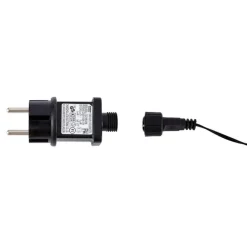 QAZQA Weihnachtsbaum schwarz 200cm inkl. LED IP44 - Vixen