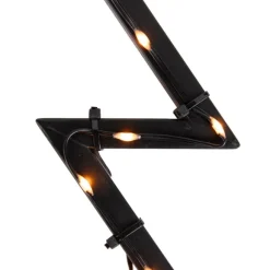 Luca Lighting Weihnachtsbaumstrahler schwarz 71cm inkl. LED IP44 mit Fernbedienung - Kas