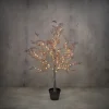 Luca Lighting Weihnachts-Bodenleuchte Baum 120cm inkl. LED mit Timer IP44 - Fuyu