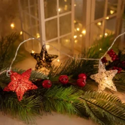 Newgarden Weihnachts-Lichterkette für Außen 3,3 m inkl. LED 10-Lichter - Stellina