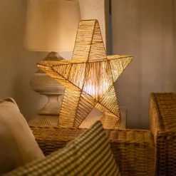 Newgarden Weihnachts-Stehleuchte Braun 60cm inkl. LED IP54 Akku - Sisine