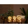 Newgarden Weihnachts-Tischleuchte Gold 10cm inkl. LED 3er-Set - Lua